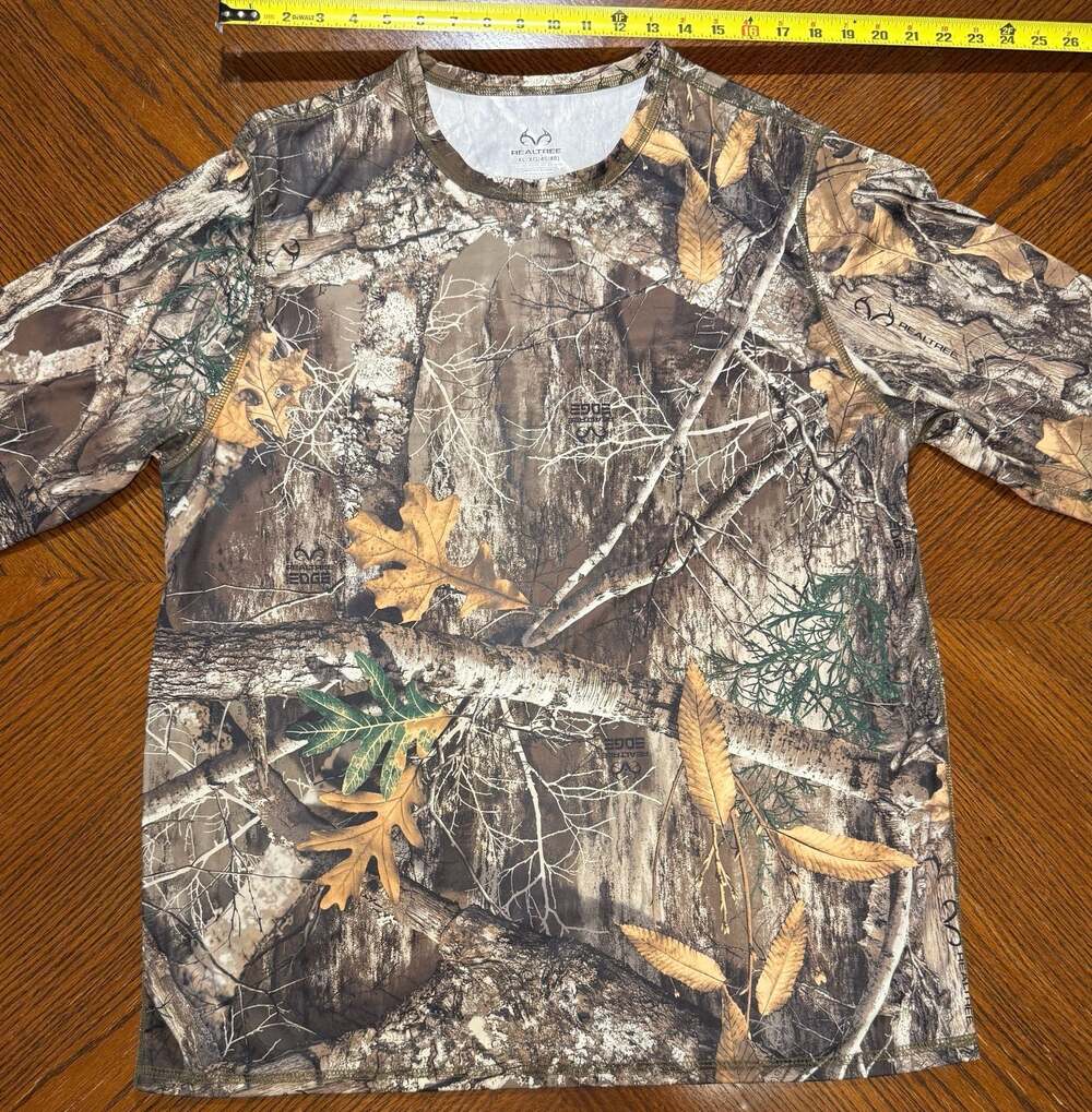 Realtree EDGE Camo Long Sleeve Performance Shirt
